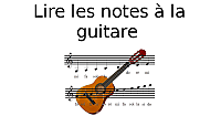 Lire les notes à la guitare