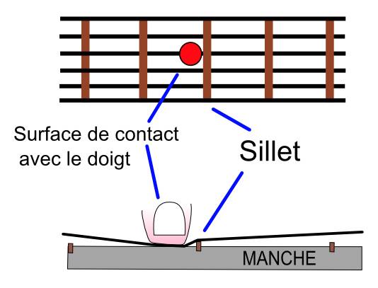 position de la main gauche à la guitare