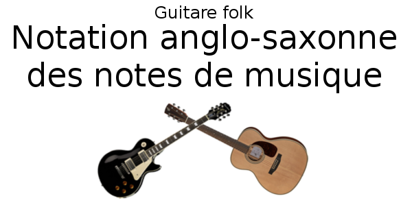 Notation anglo-saxonne des notes de musique
