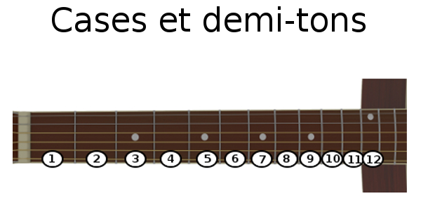 Cases et demi-tons