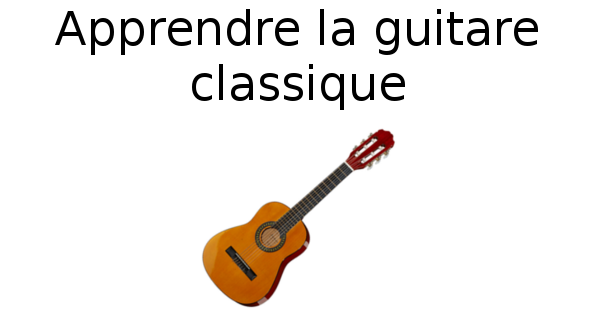 la guitare classique